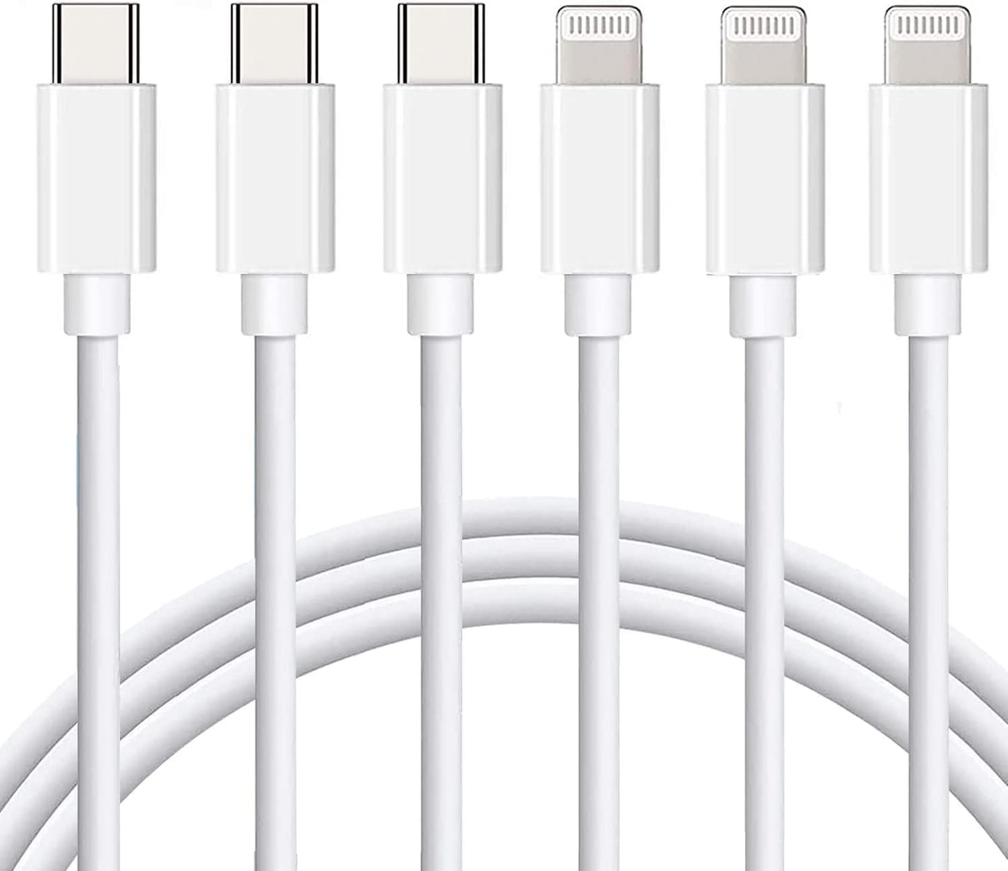 Fast Charge Trio - MFi Certified Lightning Cable Set
