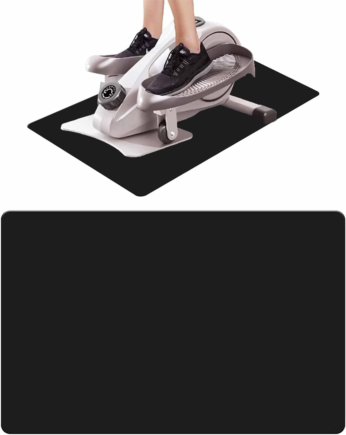Durable Non-Slip Elliptical Mat - Boost Stability!