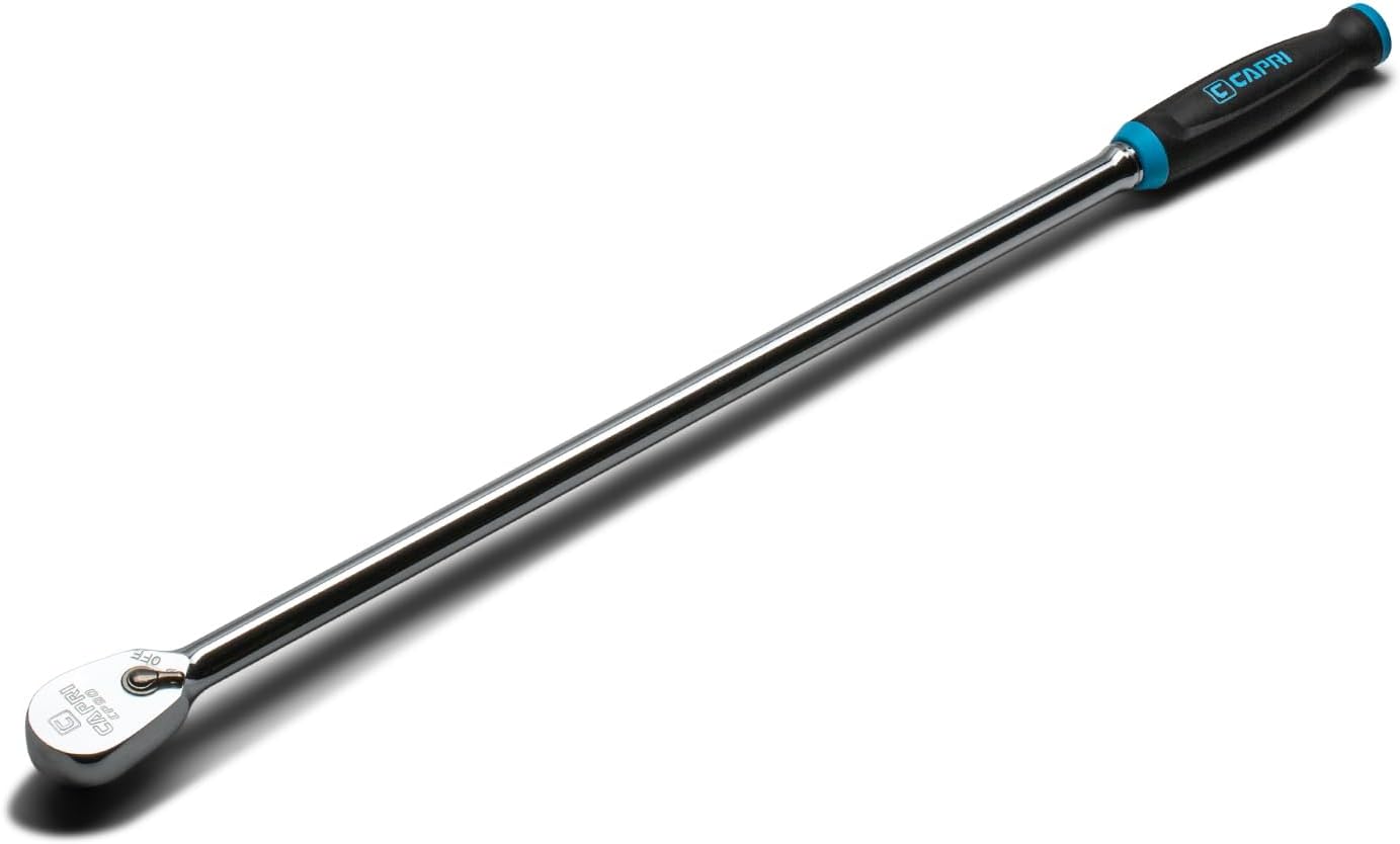 Capri Tools 1/2 in. Drive Extra Long Ratchet for Tight Spaces
