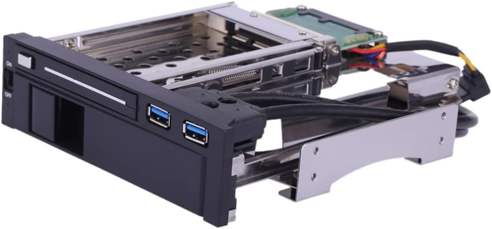 NTBL Dual Bay SATA III Hard Drive Docking Station for SSDs