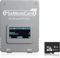 PSxMemCard Gen2 Memory Card - High Speed PS1/PS2 Save Management