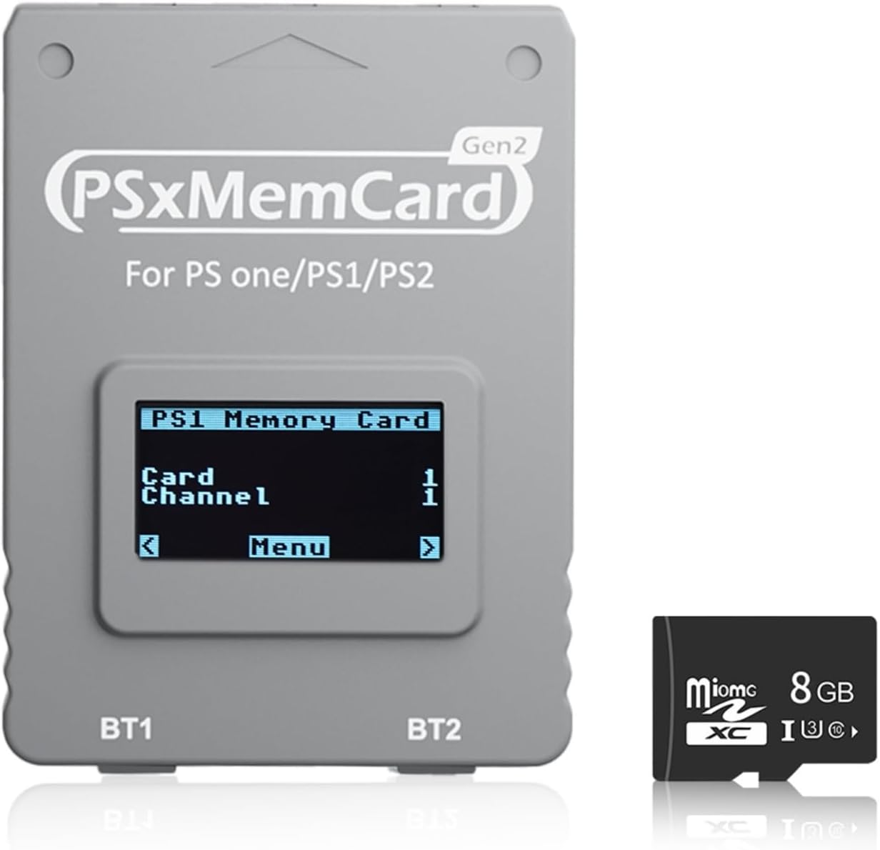 PSxMemCard Gen2 Memory Card for PS2/PS1 - Unlimited Storage