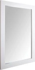 Rectangular Wall Mount Mirror 24 in x 36 in, Wide Trim - Modern Look