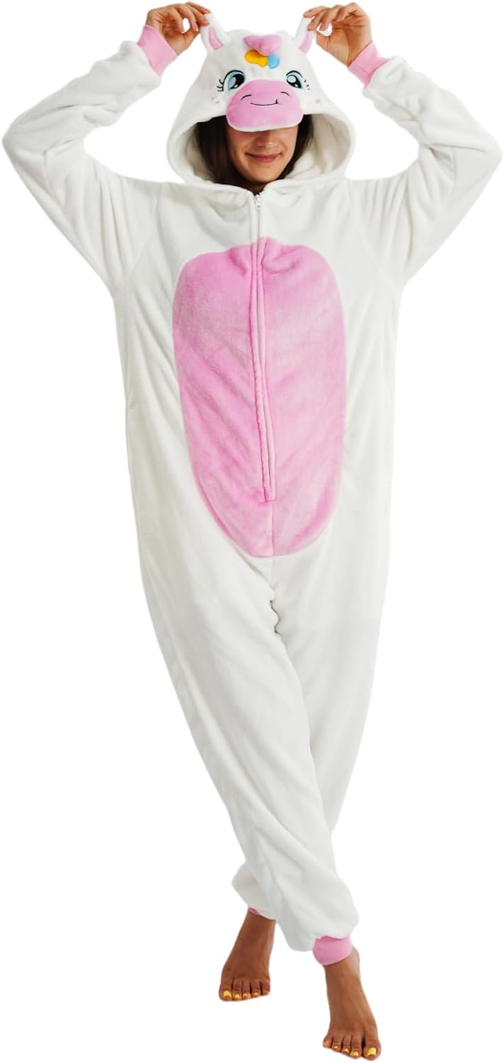 Unisex Adult Onesie Pajamas for Halloween and Christmas Fun