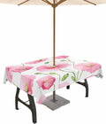 Spillproof Valentine's Day Tablecloth - Watercolor Florals