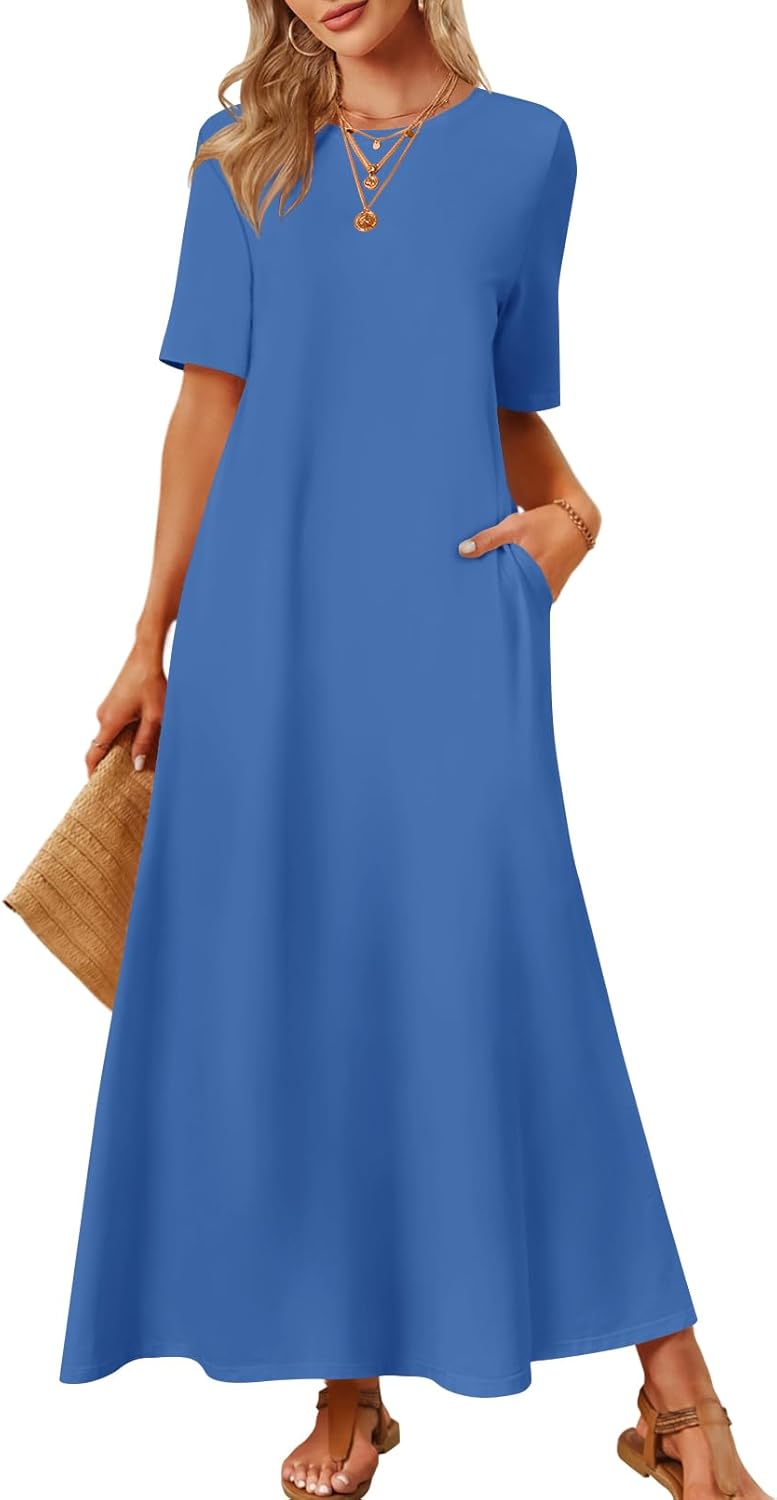 Stylish Women's Maxi Dress for Summer Beach Vacations