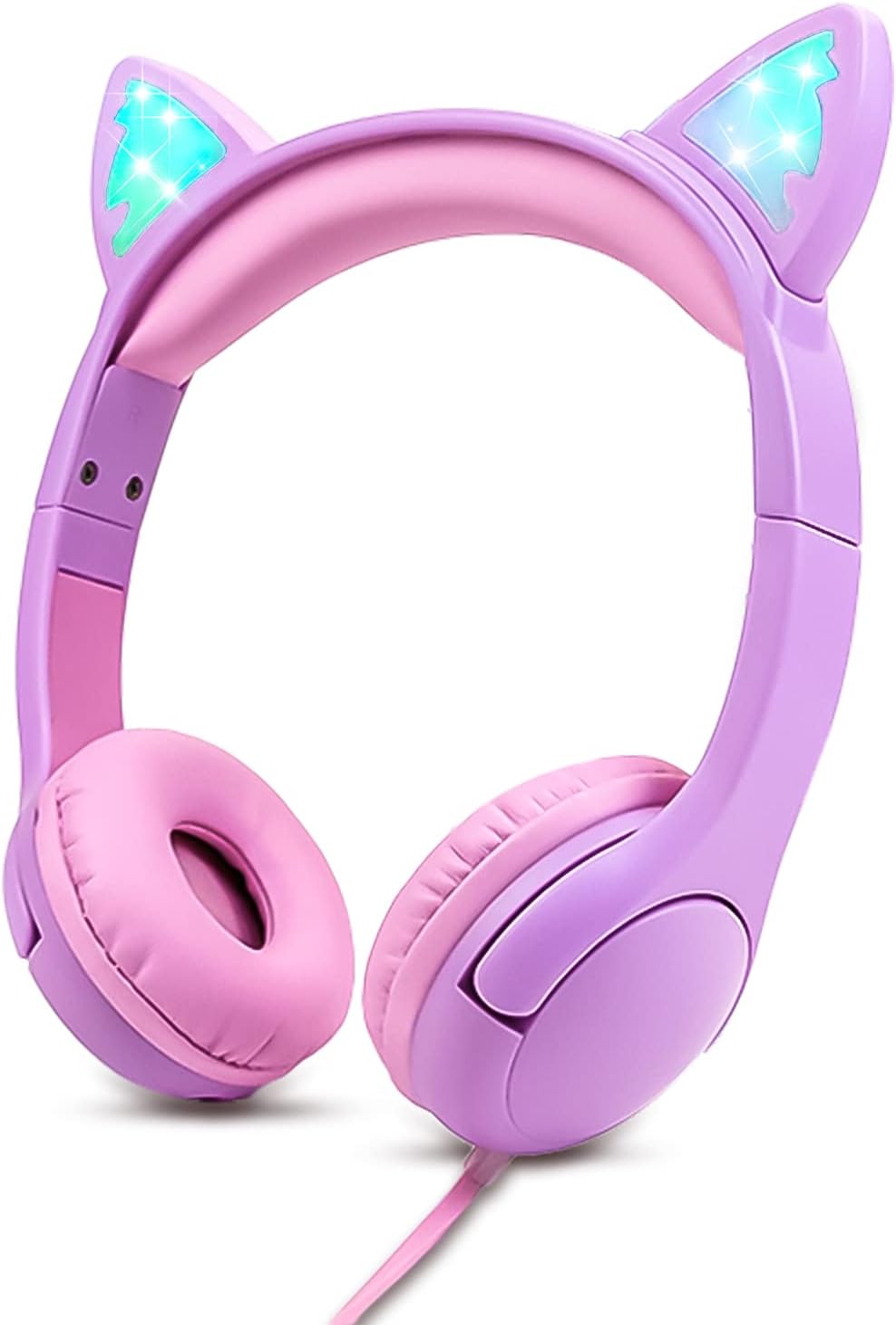 Safe 85db Volume Control Cat Ear Headphones - Olyre