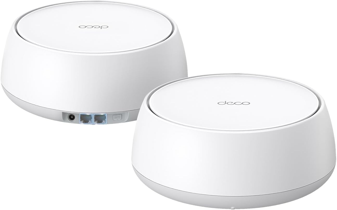TP-Link Deco BE25 Dual-Band WiFi 7 Mesh System for Seamless Coverage