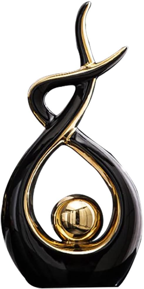 Modern Abstract Art Ceramic Statue Table Decorations for Home