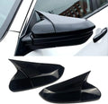 Car Ox Horn Side Rearview Mirror Cover for Honda 10th Gen Civic