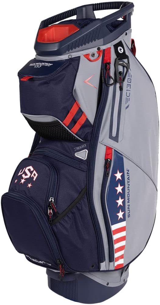 Sun Mountain 2023 C130 14-Way Golf Bag for Patriot Players