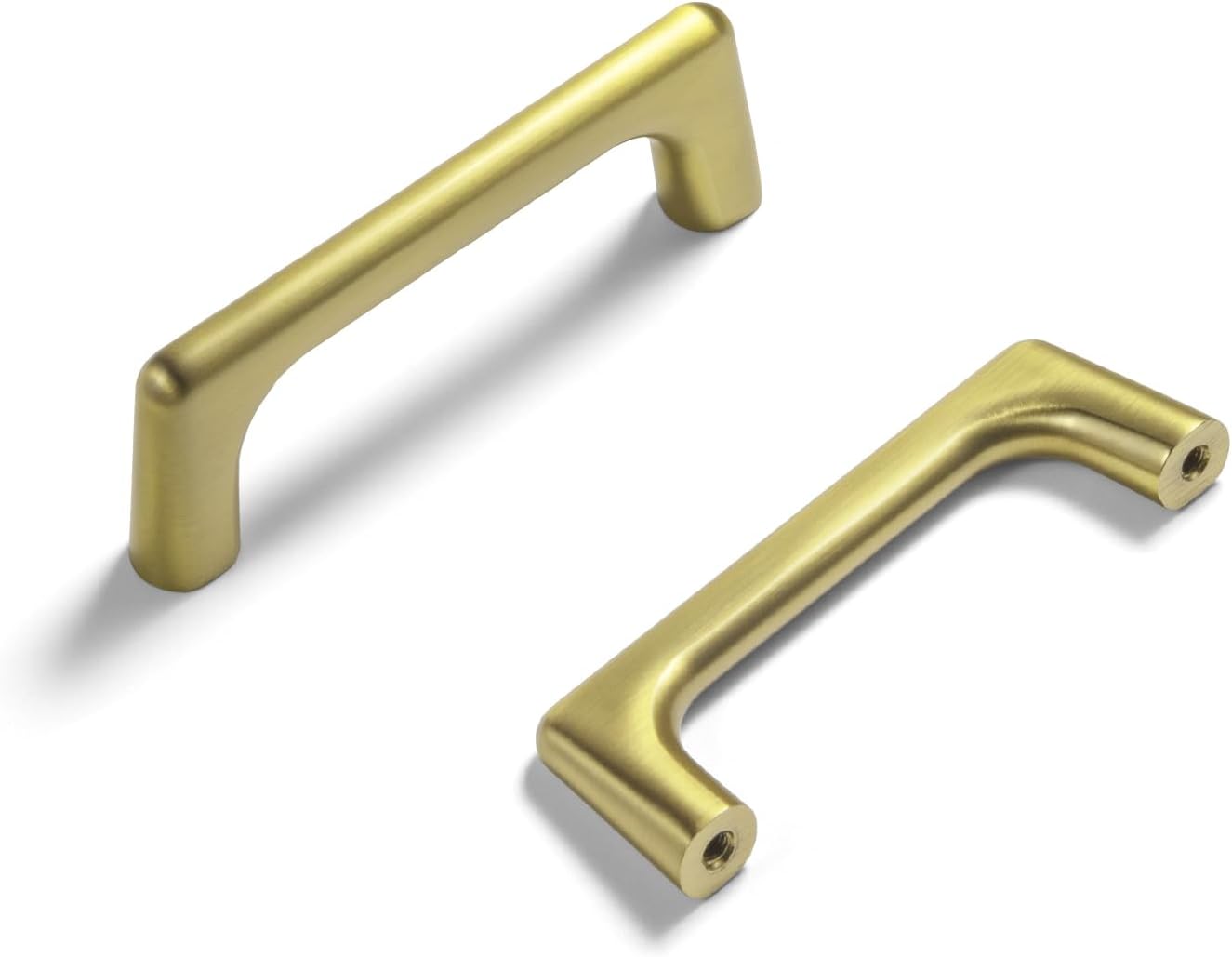 Goo-Ki Brushed Gold Cabinet Pulls - Modern Zinc Alloy Handles