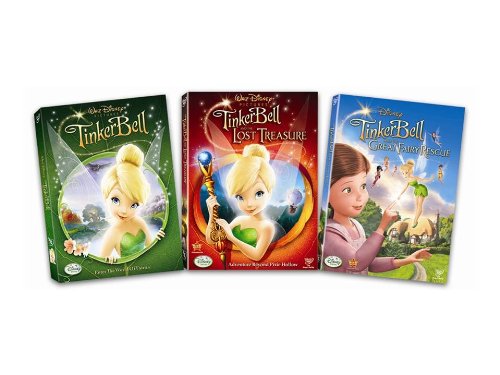 Tinker Bell Three Pack Bundle - Magical Adventures Await