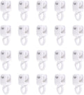 Ultimate Glide: 20-Pack Heavy Duty Curtain Track Gliders by ZSTARR