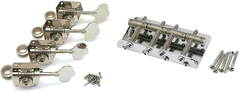 Fender Pure Vintage American Bass Tuning Machines and Bridge