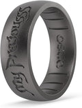 Enso Rings Lord of the Rings Collection My Precious Platinum Silicone