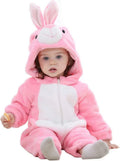 Baby Animal Costumes Unisex Toddler Outfit Romper - Soft Flannel Cozy