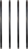 3/4ft x 48ft Heavy Duty Grey Metal Pipe - Industrial DIY