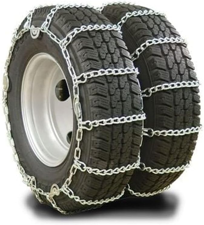 22.5in Twist Link Dual Snow Tire Chains for Semi Trucks