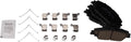 TRQ Front Brake Pads Ceramic Compatible with 2019-2024 Toyota Corolla