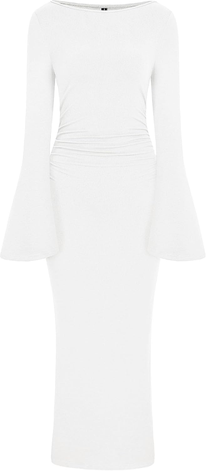 PRETTYGARDEN Maxi Dresses for Women - Elegant Fall Fashion