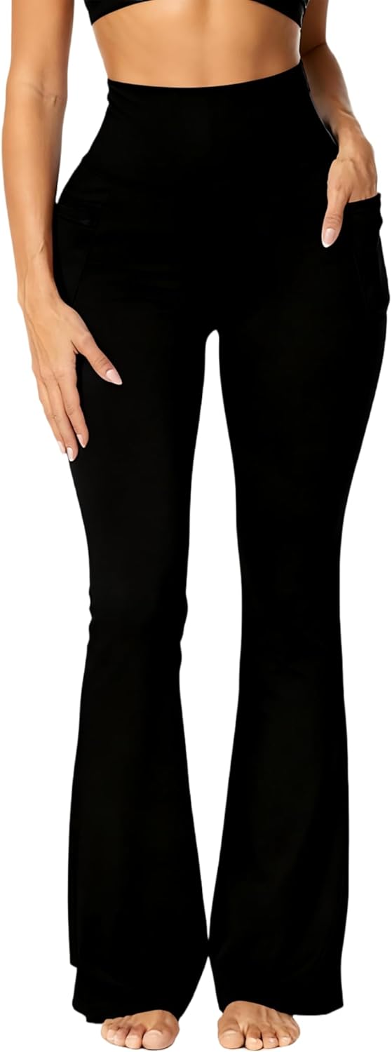Sunzel Sunzfly Women's Mini Flare Leggings with Pockets