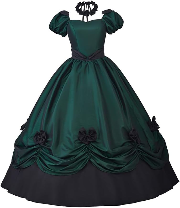 Gothic Southern Belle Victorian Dress for Elegant Occasions