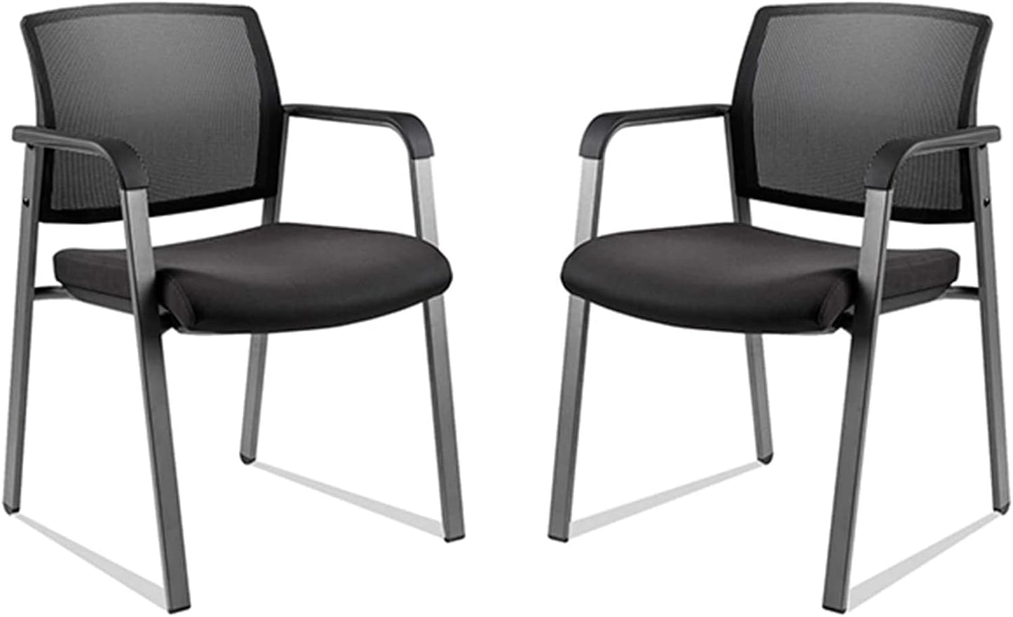 CLATINA Mesh Back Stacking Arm Chairs for Office and School