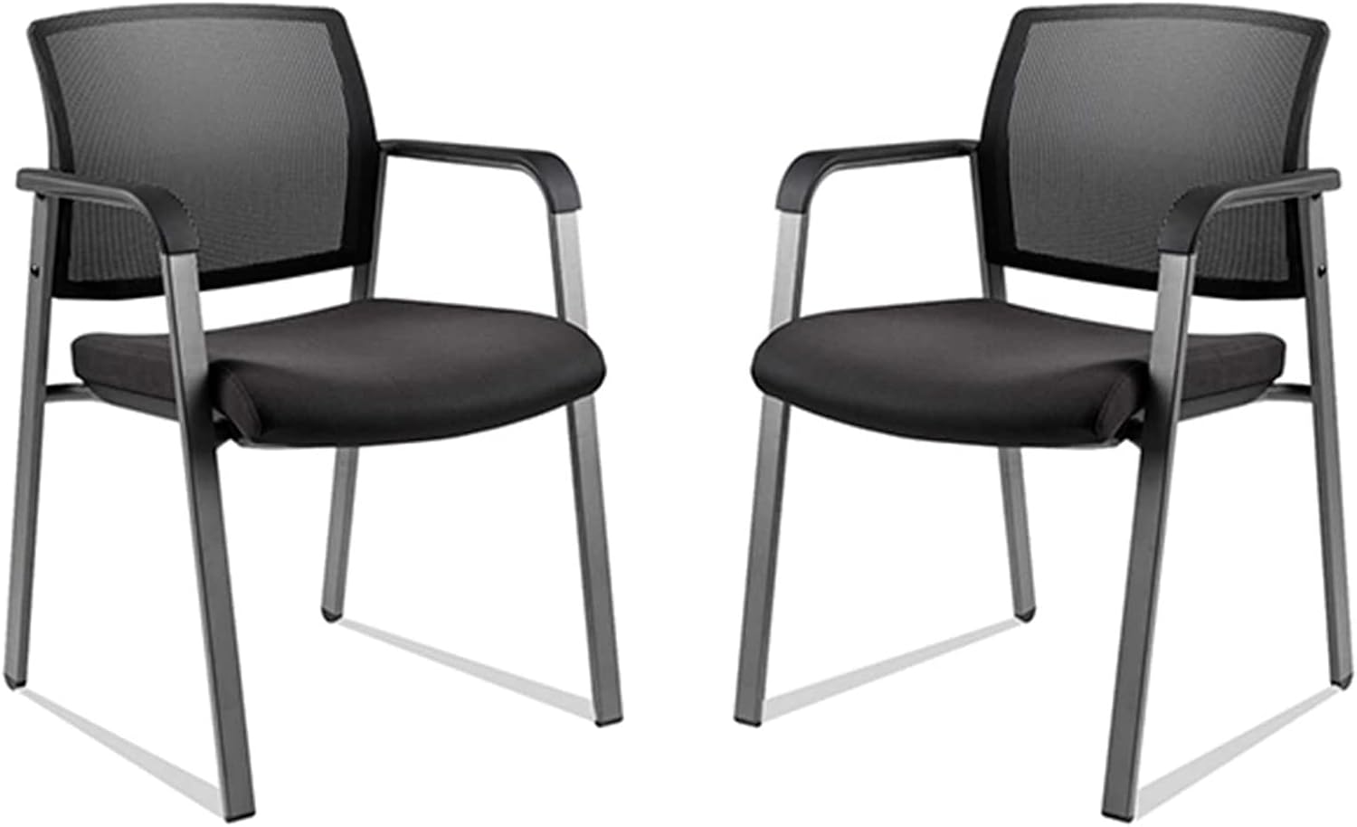 CLATINA Mesh Back Stacking Arm Chairs for Office and School