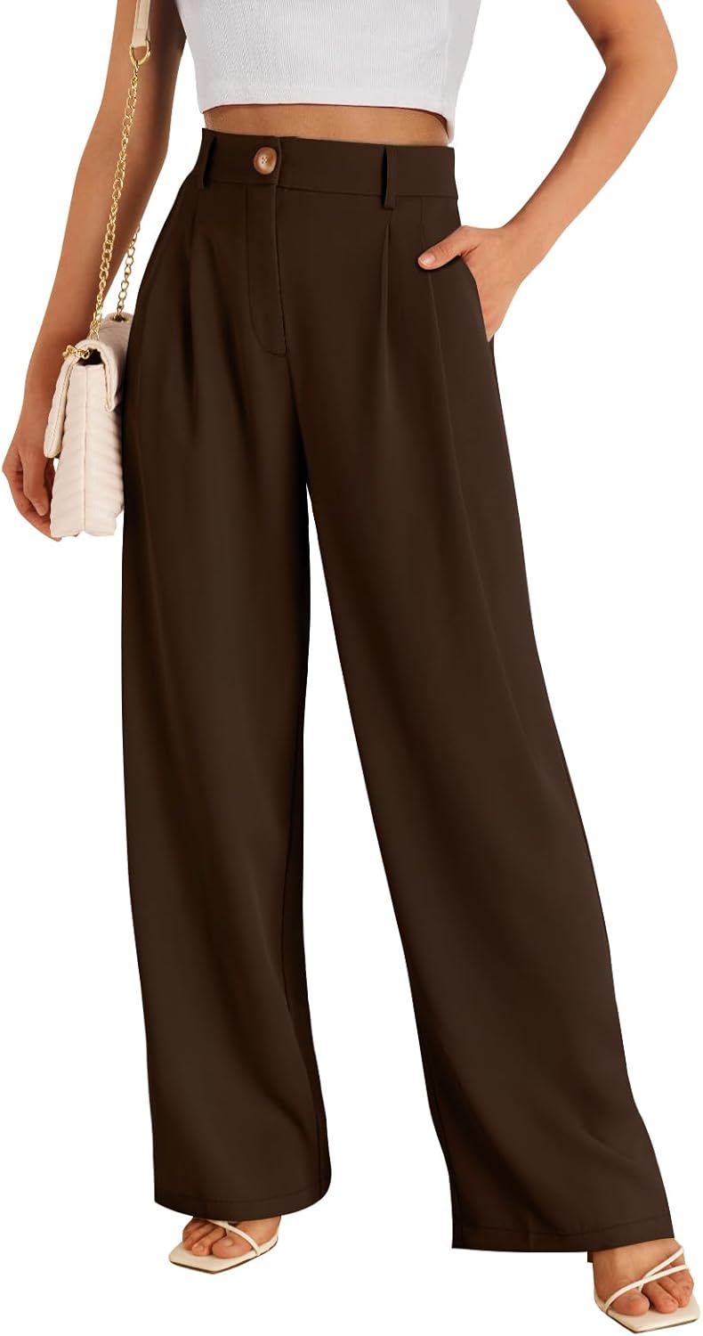 LILLUSORY Wide Leg Dress Pants for Stylish Everyday Wear