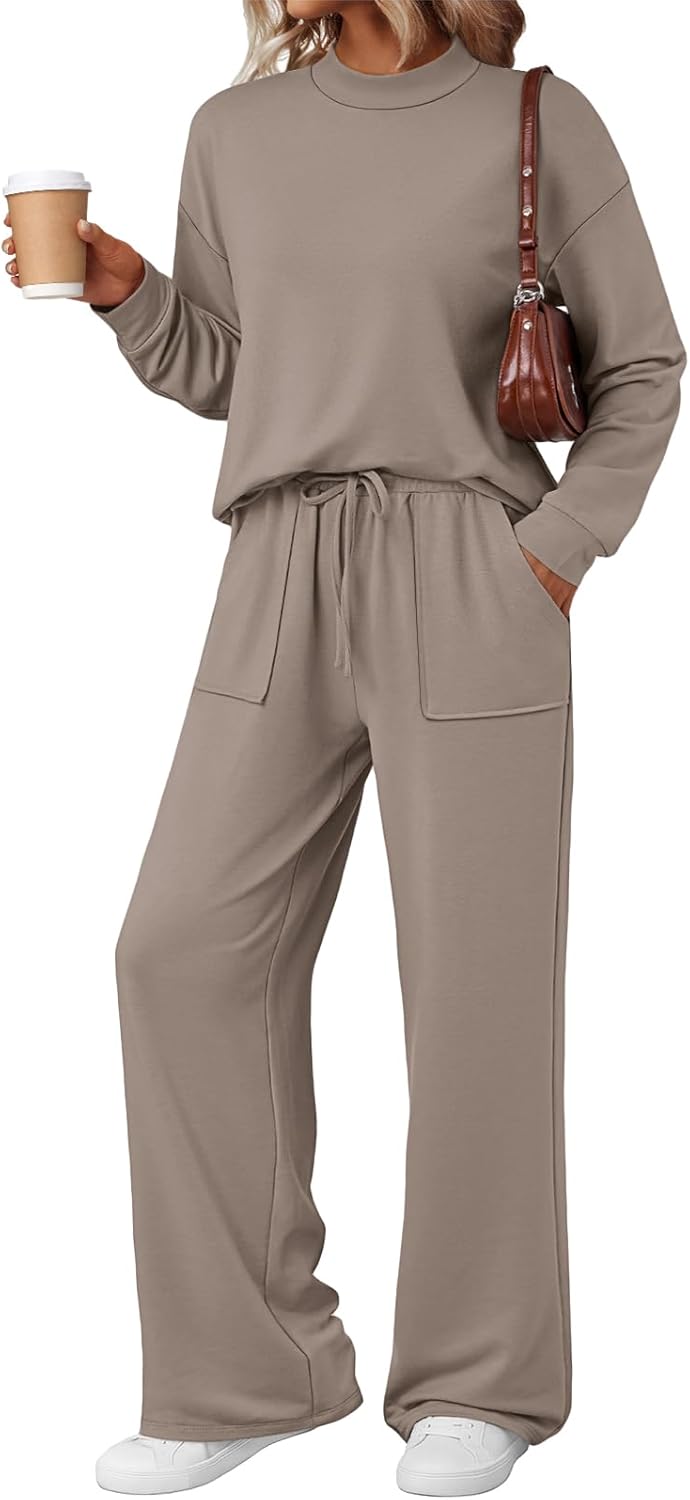 LILLUSORY Womens Two Piece Lounge Sets for Cozy Comfort