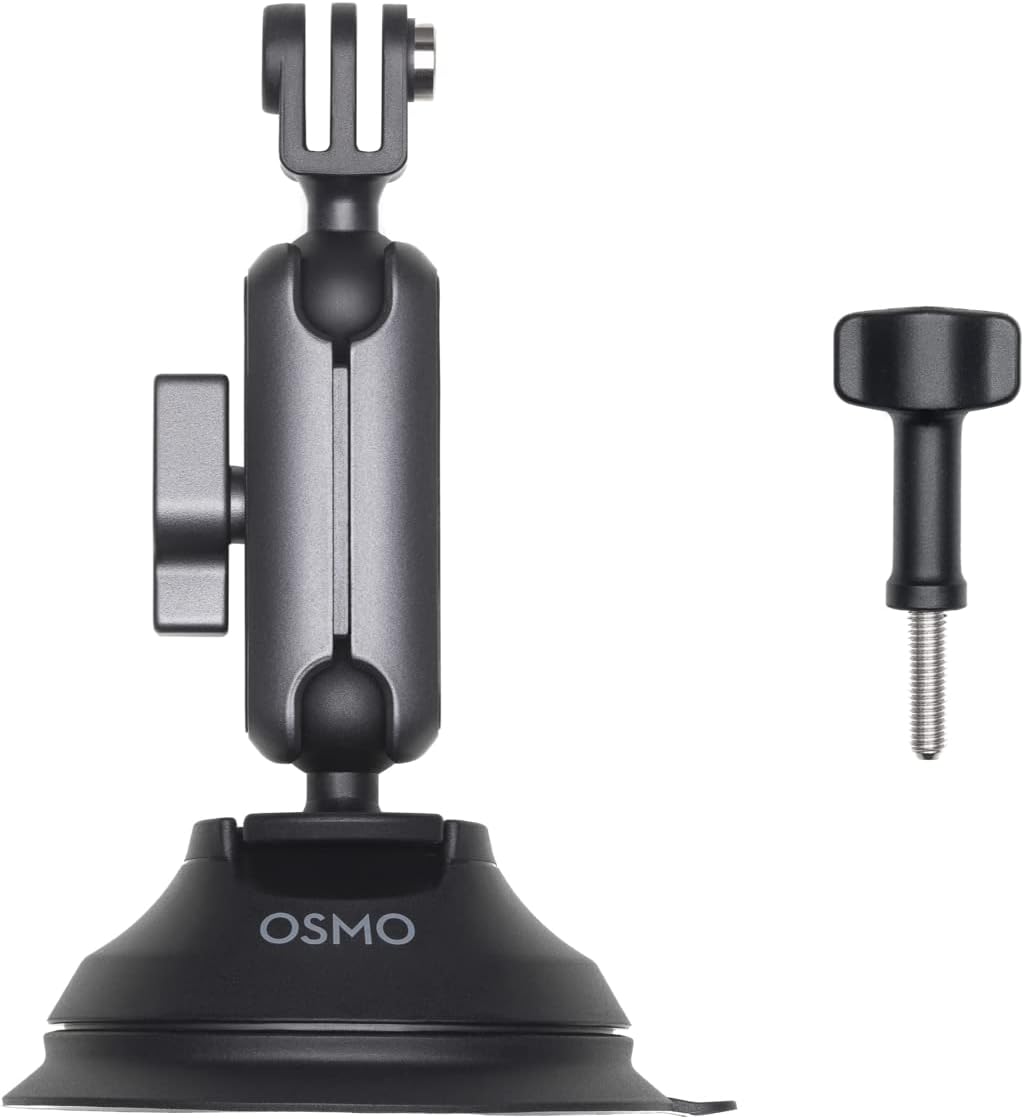 DJI Osmo Action Suction Cup Mount for Smooth Surface Use