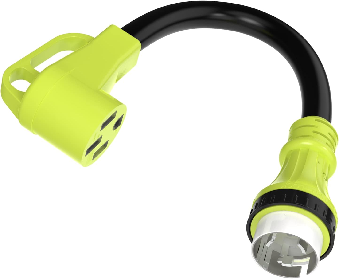 50 Amp Twist Lock Adapter for RV, Generator, and Welder Use