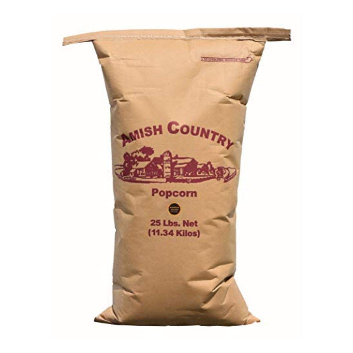 Amish Country Popcorn Medium Yellow Kernels 25 lb Bag Review