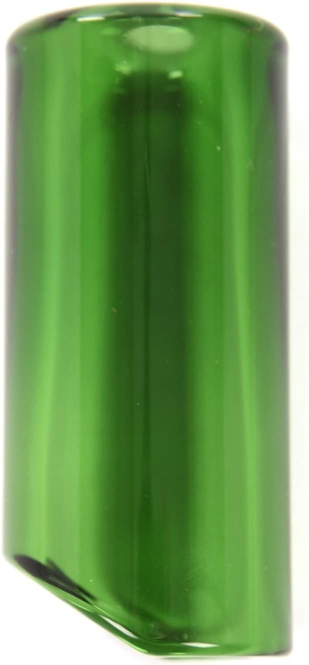 The Rock Slide Green Glass Slide - Medium for Smooth Hits