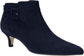 Juliet Holy Pointed Toe Ankle Boots Kitten Heels - Dressy Faux Suede
