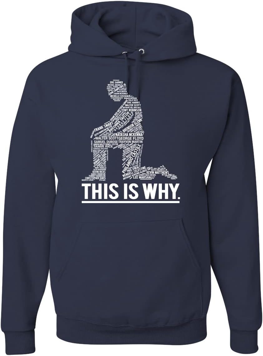 Black Lives Matter Graphic Hoodie for Justice and Pride