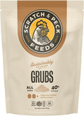 Scratch and Peck Grubs for Chickens and Ducks - 3.5 lb Bag