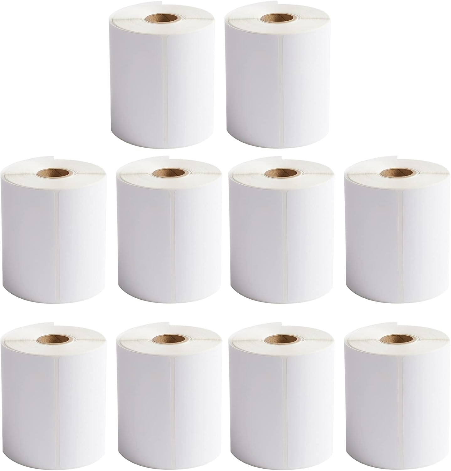 FungLam 10 Rolls 4x6 Direct Thermal Printer Labels for Shipping