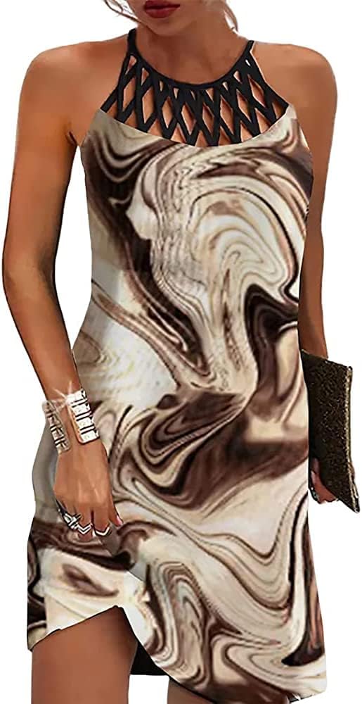BIRW Summer Dresses for Women with Pockets for Beach Fun
