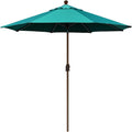 9Ft Market Umbrella with Ventilation for Outdoor Shade