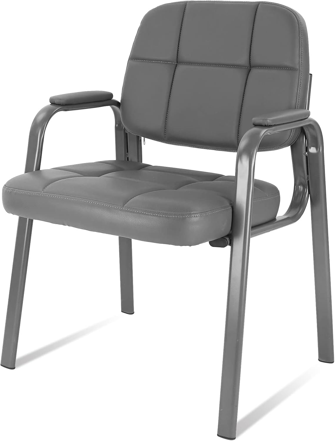 CLATINA Classic Reception Chair with Padded Armrests for Comfort