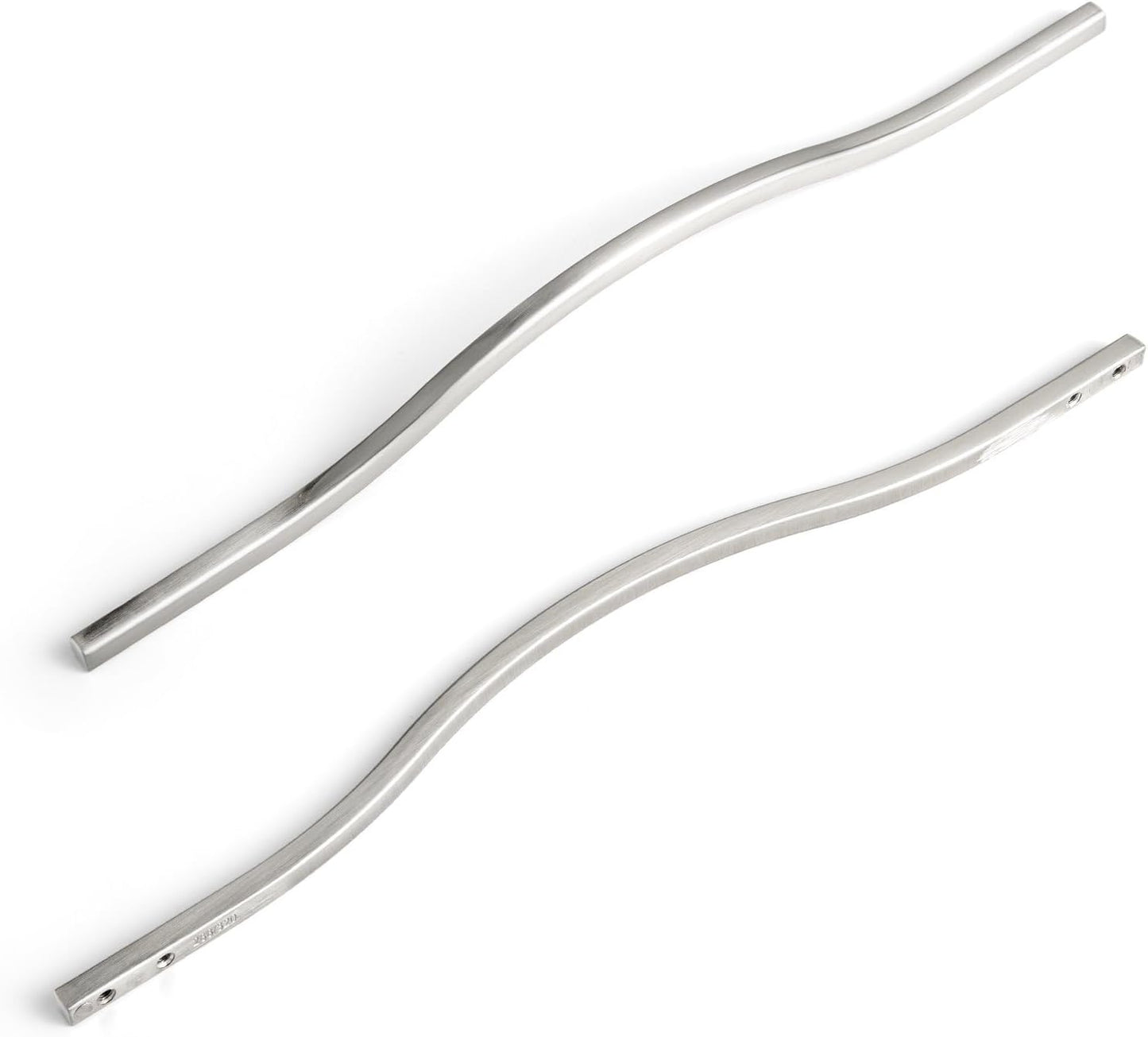 Goo-Ki Low Profile Satin Nickel Cabinet Pulls for Modern Homes