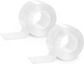 Clear Waterproof Window Seal Tape | Air Conditioner Gap Seal | 2 Rolls 33FT