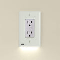 SnapPower GuideLight 3 Pack - Decor Outlet Night Light - Light Almond