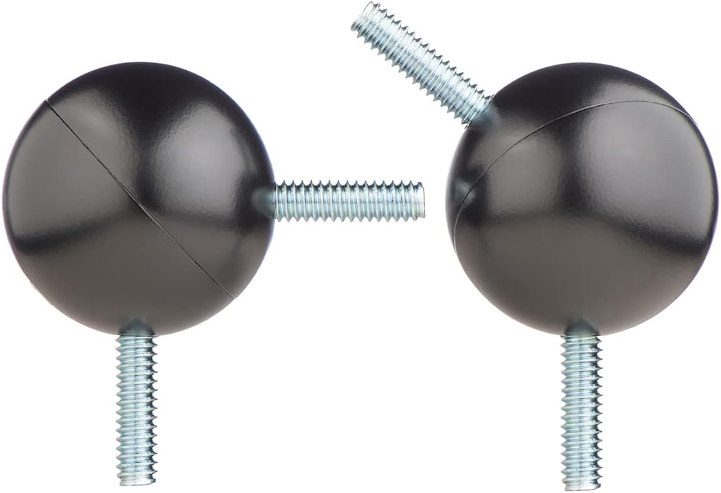 Ivilon Bay Window Rod Corner Connector - Expand Rod Size - Black