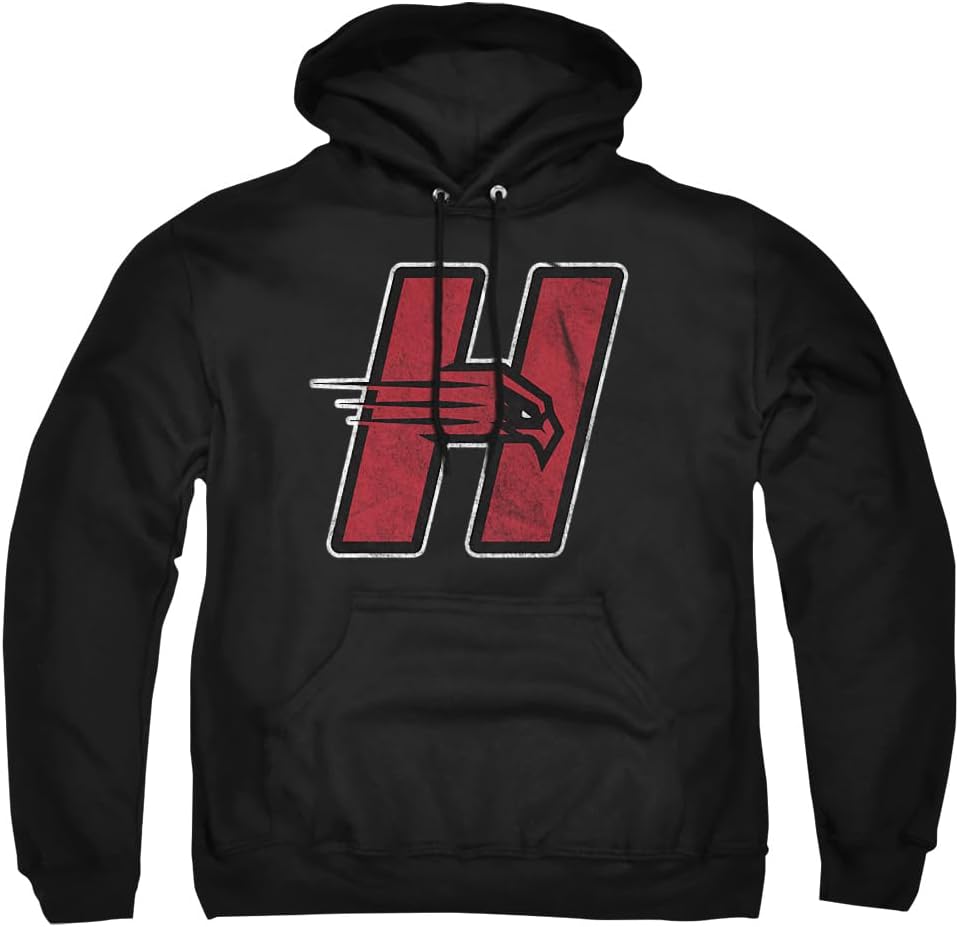 Official Collegiate Distressed Primary Logo Hoodie for Fans