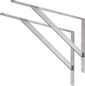 Shelf Bracket 20 in Heavy Duty Stainless Steel - 550lb Support