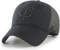 MLB Black Team Logo Flagship MVP Mesh Trucker Snapback - Modern Fit
