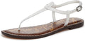 Sam Edelman Gigi Flat Sandal - Classic Padded Thong for Comfort